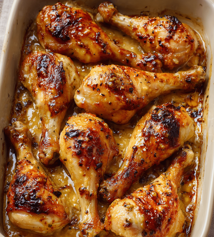 Pilons de poulet miel et moutarde à la mijoteuse